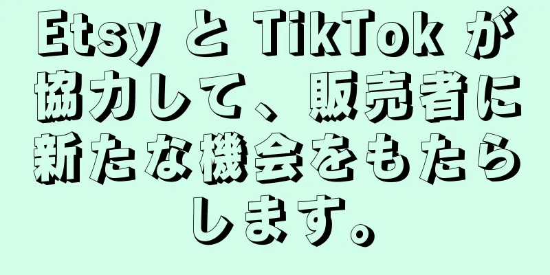 Etsy と TikTok が協力して、販売者に新たな機会をもたらします。