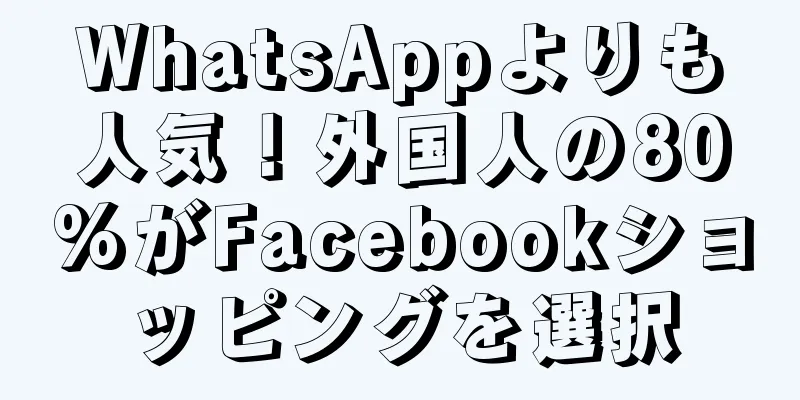 WhatsAppよりも人気！外国人の80%がFacebookショッピングを選択