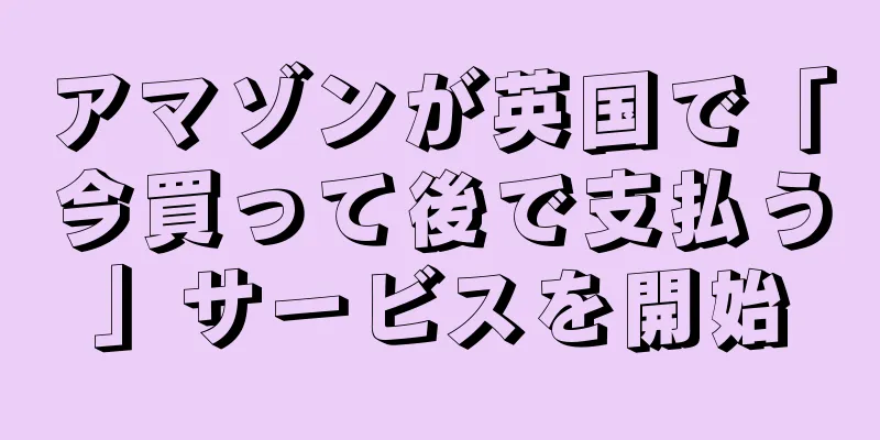 アマゾンが英国で「今買って後で支払う」サービスを開始
