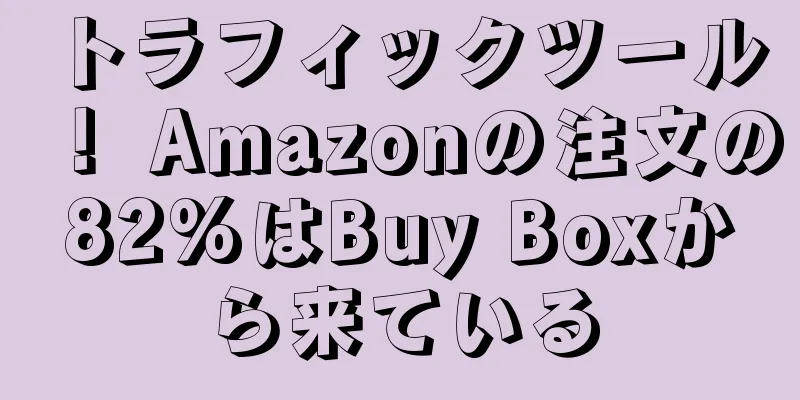 トラフィックツール！ Amazonの注文の82%はBuy Boxから来ている