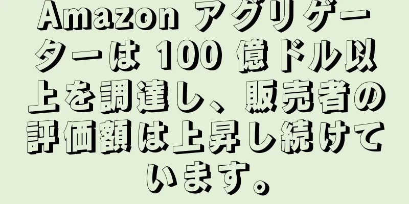 Amazon アグリゲーターは 100 億ドル以上を調達し、販売者の評価額は上昇し続けています。