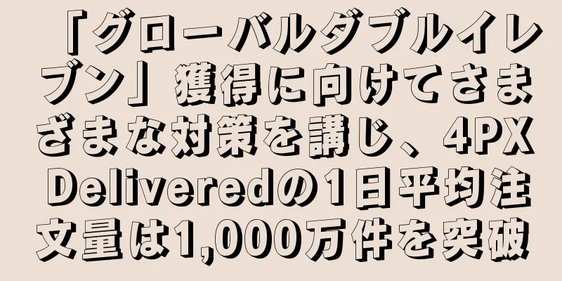 「グローバルダブルイレブン」獲得に向けてさまざまな対策を講じ、4PX Deliveredの1日平均注文量は1,000万件を突破