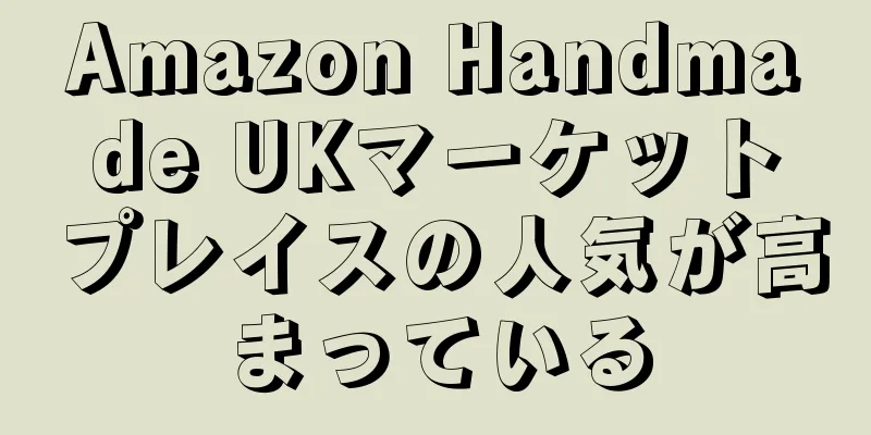 Amazon Handmade UKマーケットプレイスの人気が高まっている