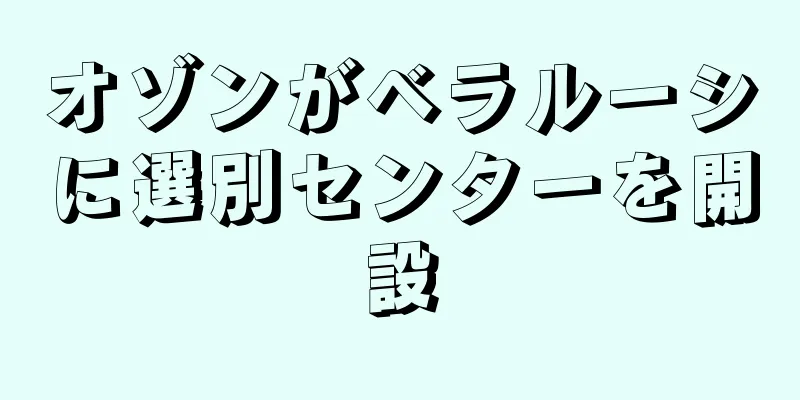 オゾンがベラルーシに選別センターを開設