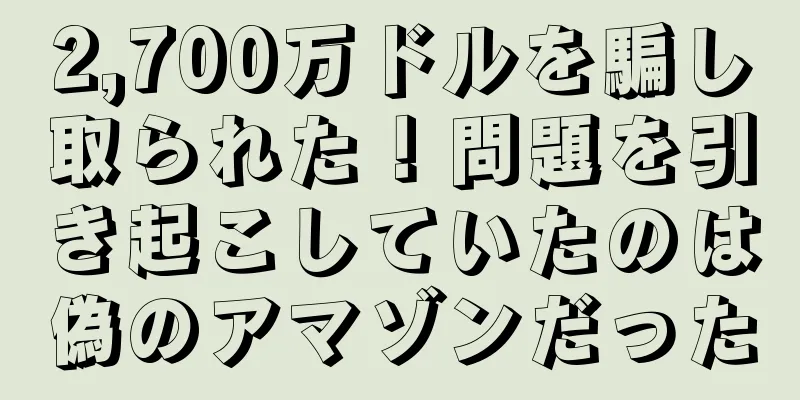 2,700万ドルを騙し取られた！問題を引き起こしていたのは偽のアマゾンだった