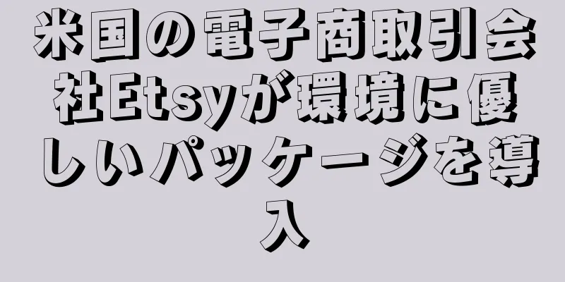 米国の電子商取引会社Etsyが環境に優しいパッケージを導入
