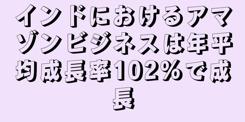 インドにおけるアマゾンビジネスは年平均成長率102%で成長