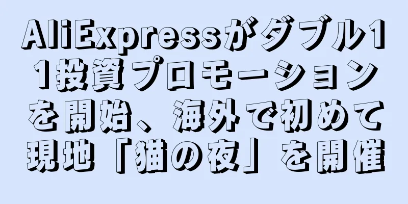 AliExpressがダブル11投資プロモーションを開始、海外で初めて現地「猫の夜」を開催