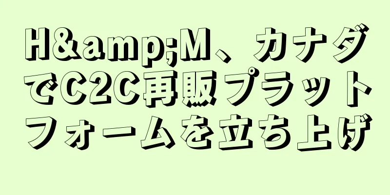 H&M、カナダでC2C再販プラットフォームを立ち上げ