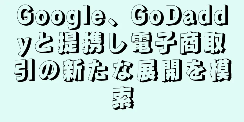 Google、GoDaddyと提携し電子商取引の新たな展開を模索