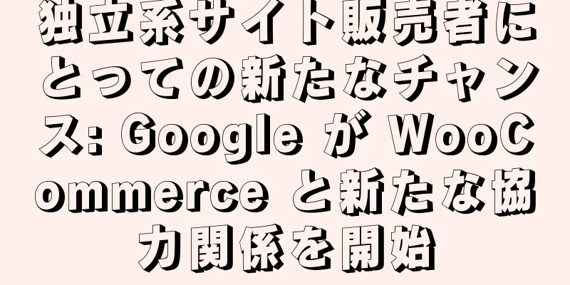 独立系サイト販売者にとっての新たなチャンス: Google が WooCommerce と新たな協力関係を開始