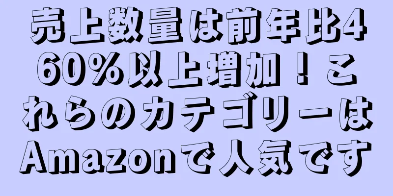 売上数量は前年比460％以上増加！これらのカテゴリーはAmazonで人気です
