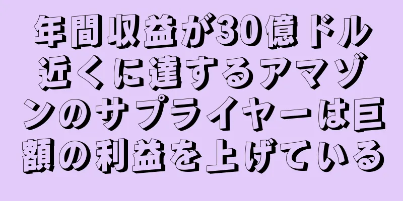 年間収益が30億ドル近くに達するアマゾンのサプライヤーは巨額の利益を上げている