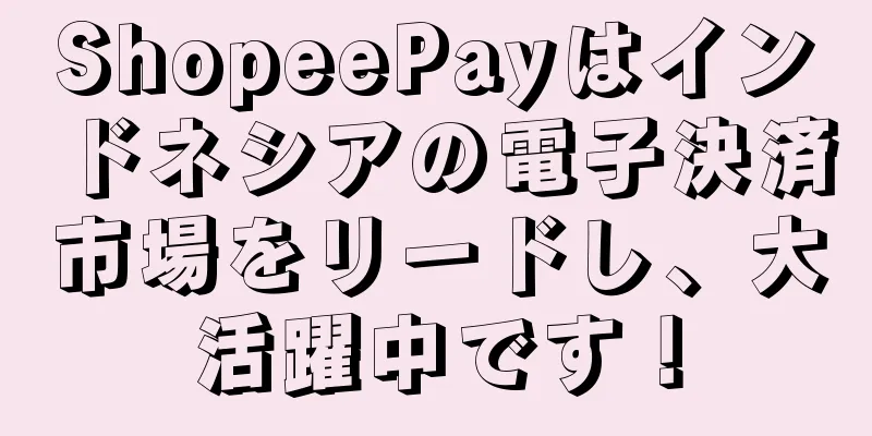 ShopeePayはインドネシアの電子決済市場をリードし、大活躍中です！