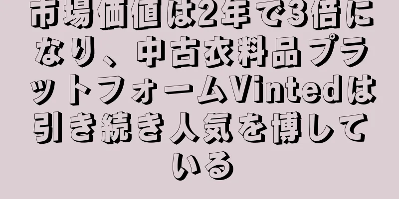 市場価値は2年で3倍になり、中古衣料品プラットフォームVintedは引き続き人気を博している