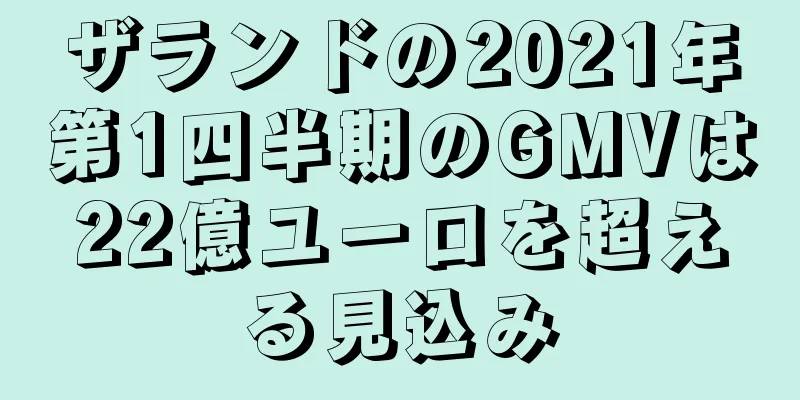 ザランドの2021年第1四半期のGMVは22億ユーロを超える見込み