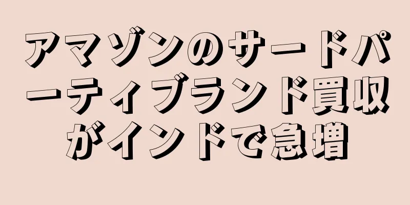 アマゾンのサードパーティブランド買収がインドで急増