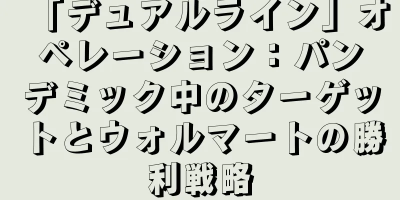 「デュアルライン」オペレーション：パンデミック中のターゲットとウォルマートの勝利戦略