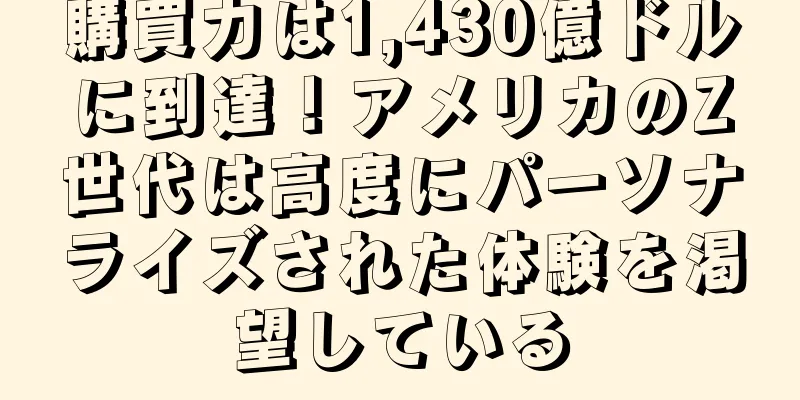 購買力は1,430億ドルに到達！アメリカのZ世代は高度にパーソナライズされた体験を渇望している