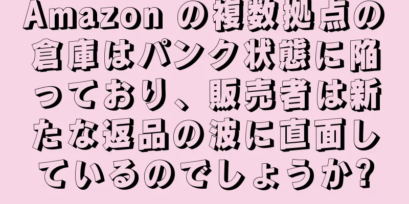 Amazon の複数拠点の倉庫はパンク状態に陥っており、販売者は新たな返品の波に直面しているのでしょうか?
