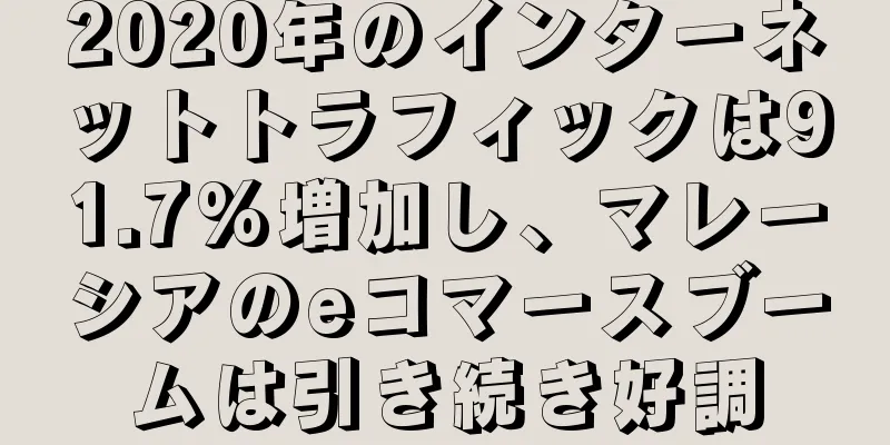 2020年のインターネットトラフィックは91.7%増加し、マレーシアのeコマースブームは引き続き好調