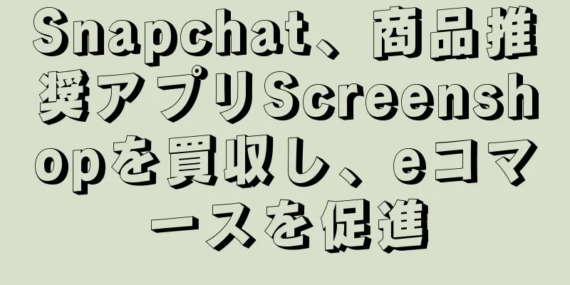 Snapchat、商品推奨アプリScreenshopを買収し、eコマースを促進