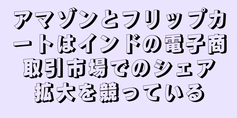 アマゾンとフリップカートはインドの電子商取引市場でのシェア拡大を競っている