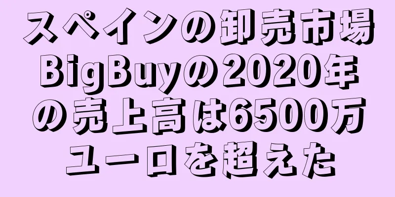 スペインの卸売市場BigBuyの2020年の売上高は6500万ユーロを超えた