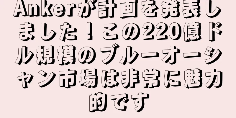 Ankerが計画を発表しました！この220億ドル規模のブルーオーシャン市場は非常に魅力的です