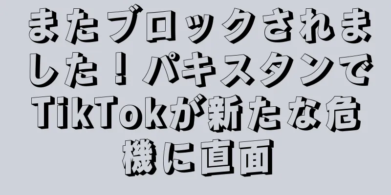 またブロックされました！パキスタンでTikTokが新たな危機に直面