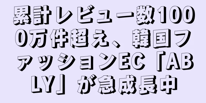 累計レビュー数1000万件超え、韓国ファッションEC「ABLY」が急成長中