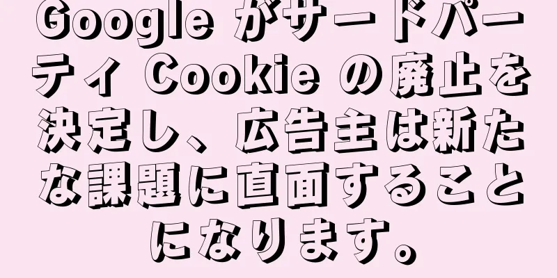 Google がサードパーティ Cookie の廃止を決定し、広告主は新たな課題に直面することになります。