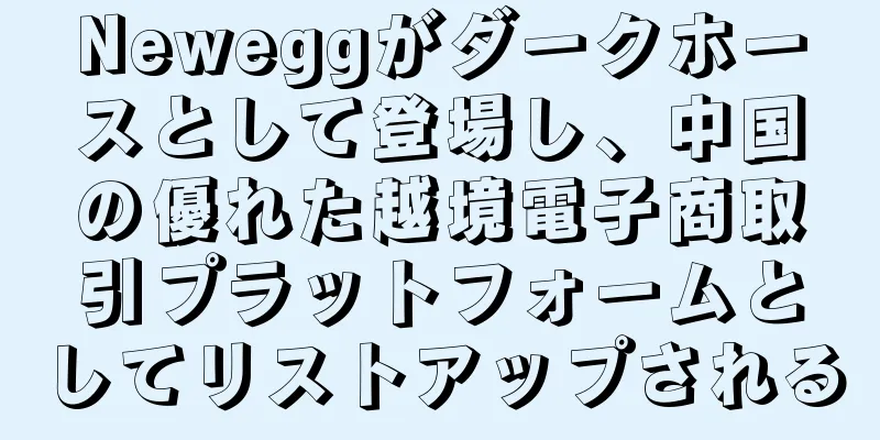 Neweggがダークホースとして登場し、中国の優れた越境電子商取引プラットフォームとしてリストアップされる