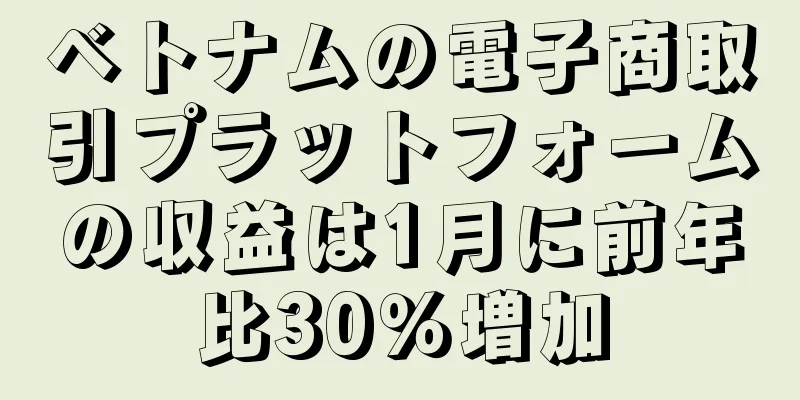 ベトナムの電子商取引プラットフォームの収益は1月に前年比30％増加