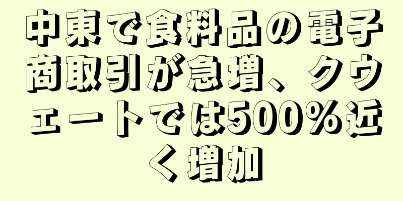 中東で食料品の電子商取引が急増、クウェートでは500%近く増加