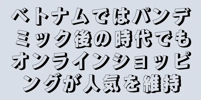ベトナムではパンデミック後の時代でもオンラインショッピングが人気を維持