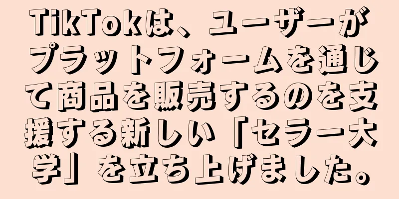 TikTokは、ユーザーがプラットフォームを通じて商品を販売するのを支援する新しい「セラー大学」を立ち上げました。