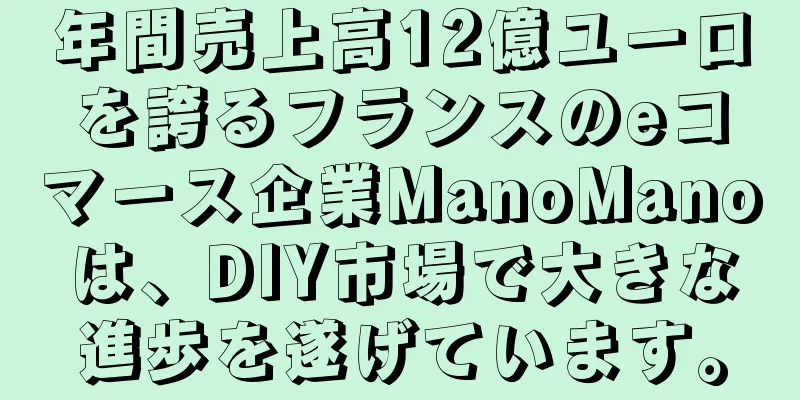 年間売上高12億ユーロを誇るフランスのeコマース企業ManoManoは、DIY市場で大きな進歩を遂げています。