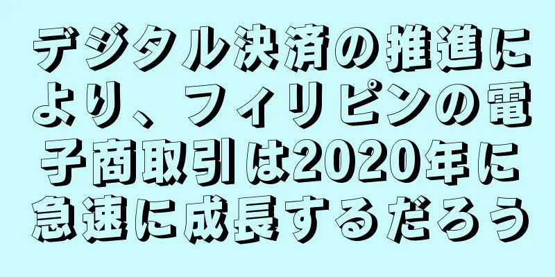 デジタル決済の推進により、フィリピンの電子商取引は2020年に急速に成長するだろう