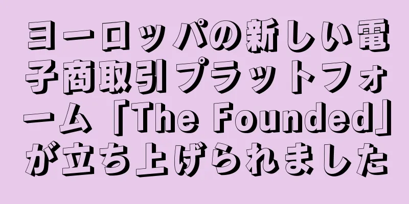 ヨーロッパの新しい電子商取引プラットフォーム「The Founded」が立ち上げられました